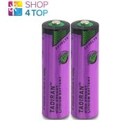 2 Batterie Litio Tadiran Aa/R6 Ls 14500/Sl-760 3.6V 2200 Mah Alta Energia NUOVE