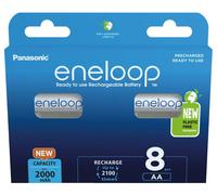 2 batterie Panasonic eneloop 8 blister AA Ni-MH 2000 mAh