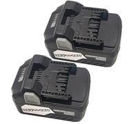 2 batterie per HiKOKI 36 V 18 V BSL36A18 BSL36A18X BSL36B18 compatibile con HiKOKI Multi Volt batteria agli ioni di litio indicatore LED batteria di ricambio 18 V 5,0 Ah & 36 V 2,5 Ah