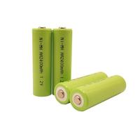 2 batterie ricaricabili da 1,2 V e 2400 mAh - compatibili con spazzolini elettrici, sveglie, microfoni, telecomandi - alimentazione a lunga durata for più dispositivi(2pc)