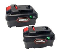 2 batterie sostitutive da 20 V, 5 Ah, per Parkside Pap 20 B1 B3 A1 A2 A3, compatibili con dispositivi a batteria Parkside X da 20 V e caricabatterie PLG 20 A1/C1/C3/A3