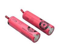 2 batterie UR14500AC 3,7 V 740 mAh compatibili con Braun Oral-B spazzolino elettrico Pro 2 tipo 3766 iO4 iO5 iO6 iO7 iO9 iO8 3758 3759(Battery with solder joints)