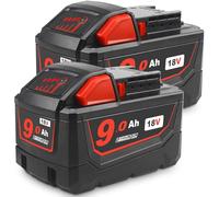 2 batterie Waitley M18 18 V 9,0 Ah