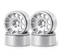 2. Beadlocks Metallos Per Axial Per SCX10 II Per Wraith 1/10 RC Ricambi | Auto RC parti perline riducono resistenza dell'aria inerzia dadi esagonali assicurano scorrimento