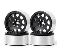 2. Beadlocks Metallos Per Axial Per SCX10 II Per Wraith 1/10 RC Ricambi | Auto RC parti perline riducono resistenza dell'aria inerzia dadi esagonali assicurano scorrimento