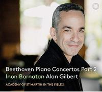 ベートーヴェン : ピアノ協奏曲 第2集 (Beethoven : Piano Concertos Part 2 / Inon Barnatan | Alan Gilbert | Academy of St.Martin in the Fields) [2CD] [Import] [日本語帯・解説付]
