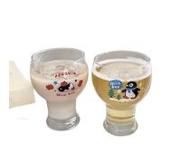 2 bicchieri da birra senza manico con motivo pinguino, bicchieri da birra creativi per casa, bar e feste, bicchieri personalizzati per familiari e amici