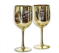 2 bicchieri di champagne Moët & Chandon Ice Imperial Gold