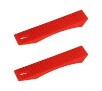 2 blocchi a cuneo in silicone per bilanciere, antiscivolo, per sollevamento pesi, per semplificare il caricamento della piastra, cuscinetti morbidi portatili per powerlifting, squat e allenamento