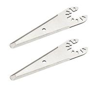 2 blocchi abrasivi multiuso per dita con taglio conico triplo, universalmente adatto per strumenti oscillanti, efficiente e durevole