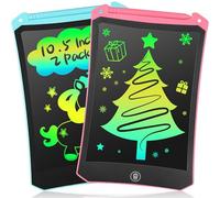 2 Blocchi LCD WritingBoard Bambini 10,5 Pollici, Natale Regali Giocattoli da 1 a 6 Anni PitturaBoard Giochi da Viaggio Attività Bambini Tablet