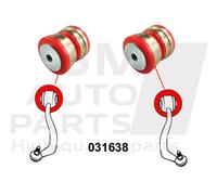 2 Blocco braccio anteriore silenzioso 66 mm per BMW 7 (1994-2001) E38