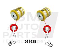 2 Blocco braccio anteriore silenzioso SPORT 66 mm per BMW 5 E39 (1996-2004)