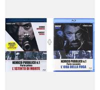 2 Blu-ray + 2 Dvd NEMICO PUBBLICO N. 1 - PARTE 1 + 2 serie Vincent Cassel nuovo