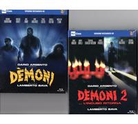 2 Blu-ray DEMONI 01 + DEMONI 02 L'INCUBO RITORNA Dario Argento nuovo con slipcas