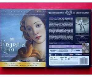 2 blu ray rare box set limited edition 4k uhd + 3D firenze e gli uffizi florence