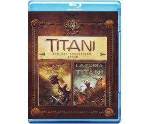 2 Blu-ray SCONTRO TRA TITANI + LA FURIA DEI TITANI serie Sam Worthington nuovo
