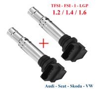 Volkswagen Bobina Matita per accensione Seat Altea Cordoba Ibiza Leon Toledo TSI LPG
