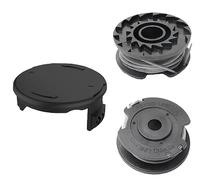 2 bobine+1 coperture,Bobine Rocchetto Filo Tagliabordi,Bobina di Ricambio,Compatibile con Bosch EasyGrassCut 23, 26, 18, 18-230 modelli 23/26 SL,18V-26 e Universal GrassCut 18V-260