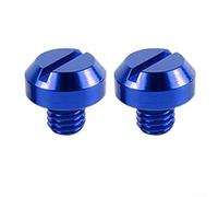 2 bobine per braccio oscillante per moto, in alluminio CNC, M8, per supporto posteriore filettato, bulloni scorrevoli con presa esagonale per sollevamento e protezione stabili, opzioni rosso, nero