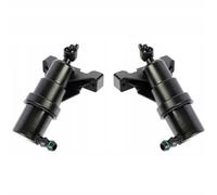 2 bocchette acqua lavaggio pulizia fari L + R per BMW Serie 7 E65 E66 E67 200...