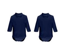2 Body Lupetto Neonato Neonata Manica Lunga Ellepi AF2800 Caldo Cotone Interlock