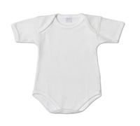 2 Body Neonato Neonata Mezza Manica Ellepi AF801 in Lana e Cotone