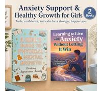 2-Book Anxiety Support and Healthy Growth Collection for Girls: A Girl’s Guide to Physical and Mental Growth plus Learning to Live with Anxiety ... Calm, Self-Esteem and Emotional Resilience