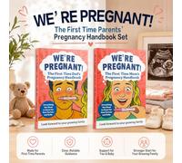 2-Book First-Time Parents Pregnancy Handbook Set: Pregnancy Guide for Moms and Dads, Partner Support, Baby Preparation, Prenatal Wellness and Growing Family Essentials in English