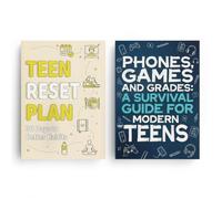 2-Book Set for Teens - Teen Reset Plan + Phones, Games and Grades | 30-Day Better Habits Guide for Screen Time, Study Skills, Self-Discipline, Focus, School Success and Healthy Daily Routines