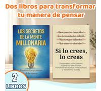 2-Book Spanish Edition Set for Wealth Mindset & Personal Growth - Millionaire Mind Secrets + Si lo Crees, lo Creas | Money Mindset, Self-Belief, Motivation, Goal Setting & Success Habits