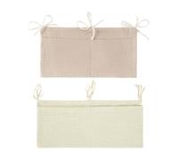 2 Borse Di Stoccaggio Culla, Multi-Funzione Appeso Borse, Bambino Comodino Borse Di Stoccaggio, Prodotti Per Bambini Borse Di Stoccaggio, Durevole Di Stoccaggio Appeso Borse.