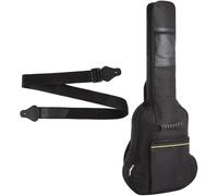 2 borse per chitarra acustica, 101-104 cm, con tracolla regolabile in nylon per Fs800, antiurto e resistente all'acqua, Nero , Taglia unica