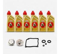 2 Bosch Sensore Pressione + 6L Castrol Olio per DSG 7 Marce DQ380 DQ381 DQ500