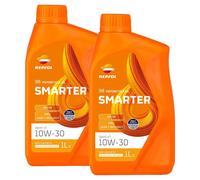 2 Bottiglia Repsol Smarter Sport 4T 10W-30 1L Moto Motor Ricambi Ciclomotore