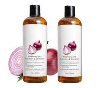 2 Bottiglia Shampoo Al Cipolla per Capelli 200ml Shampoo Anticaduta Capelli Nutrimento Del Cuoio Capelluto, Stimola La Crescita Dei Capellis per Capellis Da Normali a Grassi