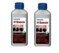 2 Bottiglie Anticalcare Decalcificante Saeco Philips Macchine da Caffè 250 ml