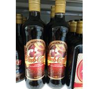 2 bottiglie di Liquore Al Caffe Espresso 70cl Vol 28% Valdoglio Club Caffè