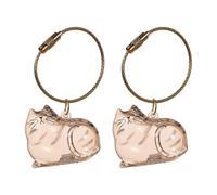 2 bottiglie per capelli di gatto con tappo a vite, organizer trasparente per peli di animali domestici, decorazione decorativa da appendere per più stanze, regali promemoria, bottiglia, h, Taglia