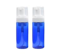 2 bottiglie vuote ricaricabili blu cobalto da 100 ml con pompa in schiuma vuota per sapone per le mani, detergente per ciglia, shampoo liquido, 96,4 g