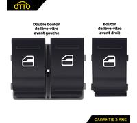 2 Interruttori Alzacristallo Vetro Anteriore Pinze per VW Transporter T5 -