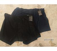 2 boxer MABRAT filo scozia Tg 5 calibrata con bottoncino BLI NERO art.41004C