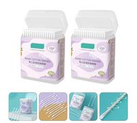 2 Boxes Baby Cotone Bambino Cotton Fioc Per Le Orecchie Bambini