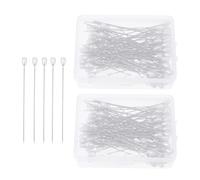 2 Boxes Spilla Fiore Perno Testa Dritta Spillo Trapuntatura Mestiere