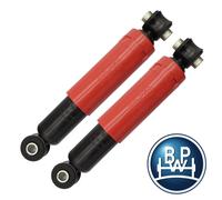 2 Bpw Alko Ammortizzatori Ruota Rosso 2000/3500kg 2 Pezzo Set Ciondolo Asse Wie