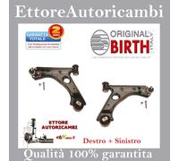 2 BRACCI ANTERIORI BIRTH FIAT FIORINO 2008-> - NUOVI - TRAPEZI