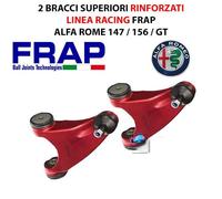 2 BRACCI OSCILLANTI SUPERIORI RINFORZATI RACING FRAP ALFA ROMEO 147-156 -GT