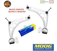 2 BRACCI SOSPENSIONE ANTERIORI DX E SX MOOG per BMW SERIE 3 (E46)