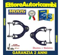 2 BRACCI SOSPENSIONE ANTERIORI SUPERIORI MOOG ROVER 45 (RT) - NUOVI COMPLETI -