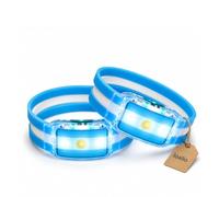 2 braccialetti con bandiera nazionale illuminati a LED, si illuminano al buio braccialetti 2026 bomboniere per feste di calcio attivati dal suono sfuso accessori per concerti rave, forniture per
